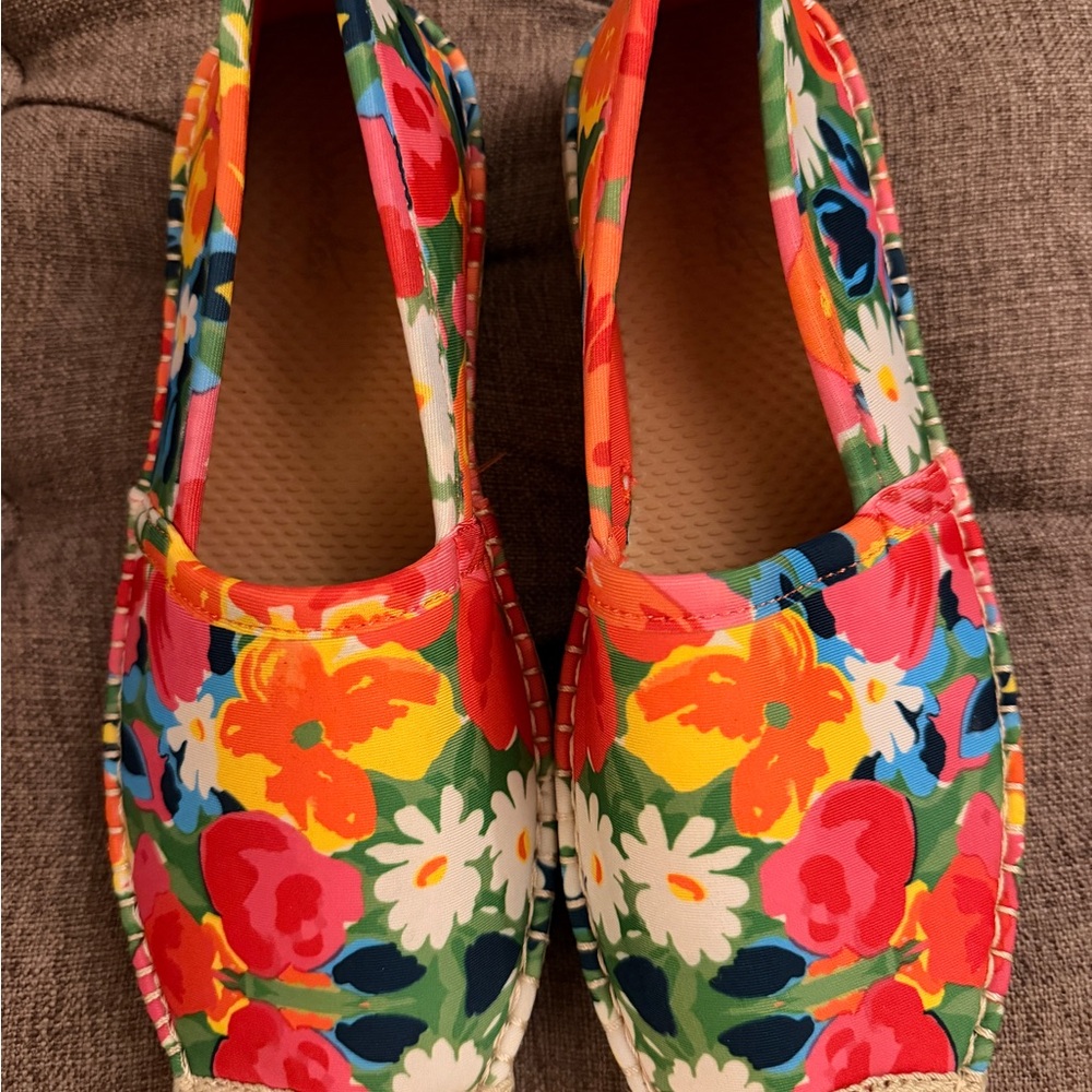 Sea Star Beachwear x Frances Valentine Floral Espadrille Slip On Water Shoe W8